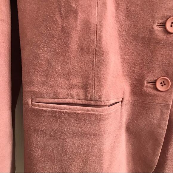 Bagatelle Light Pink Genuine Leather Jacket Size 14 - Picture 2 of 7